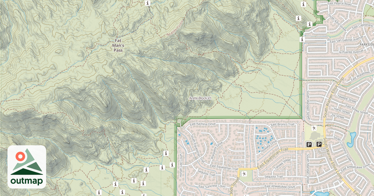 Map of Arete Block