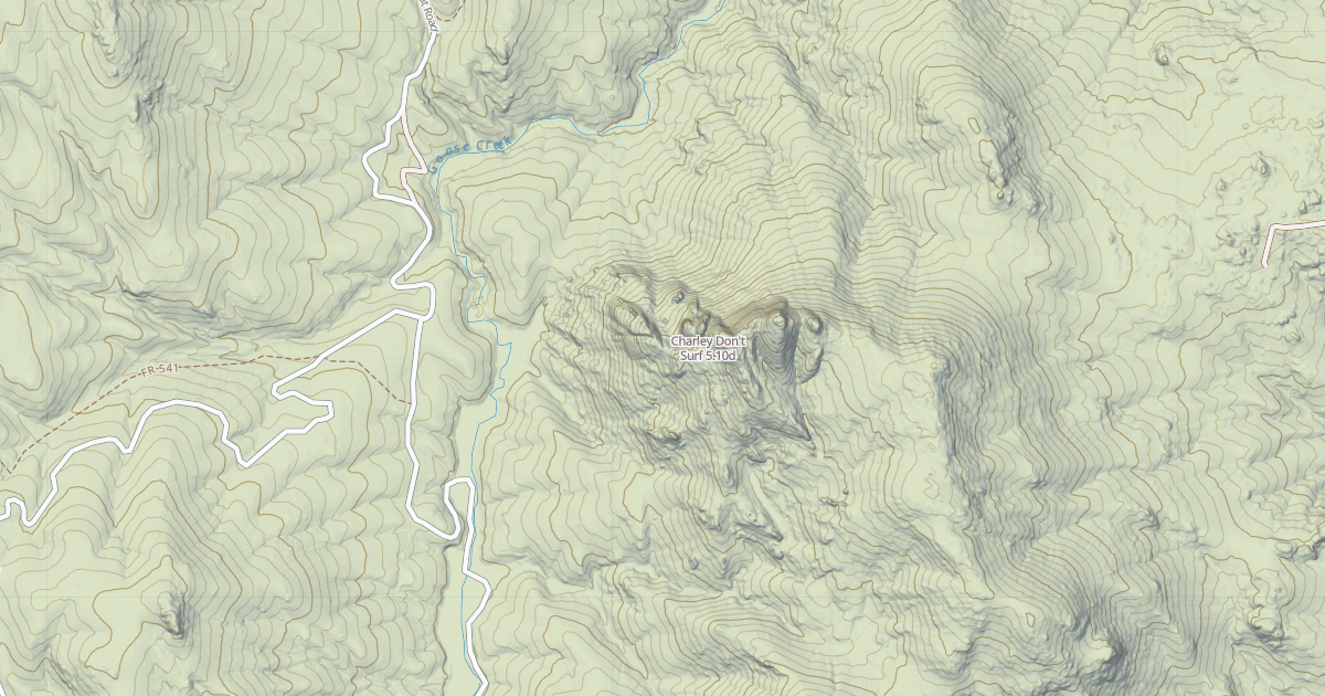 Map preview of Charley Don't Surf
