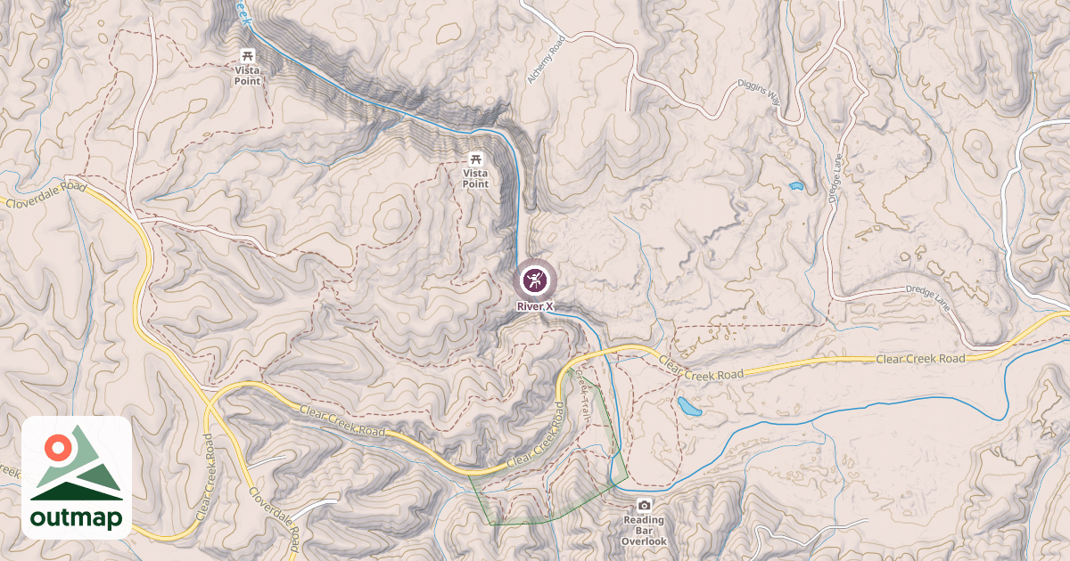 Map of River X
