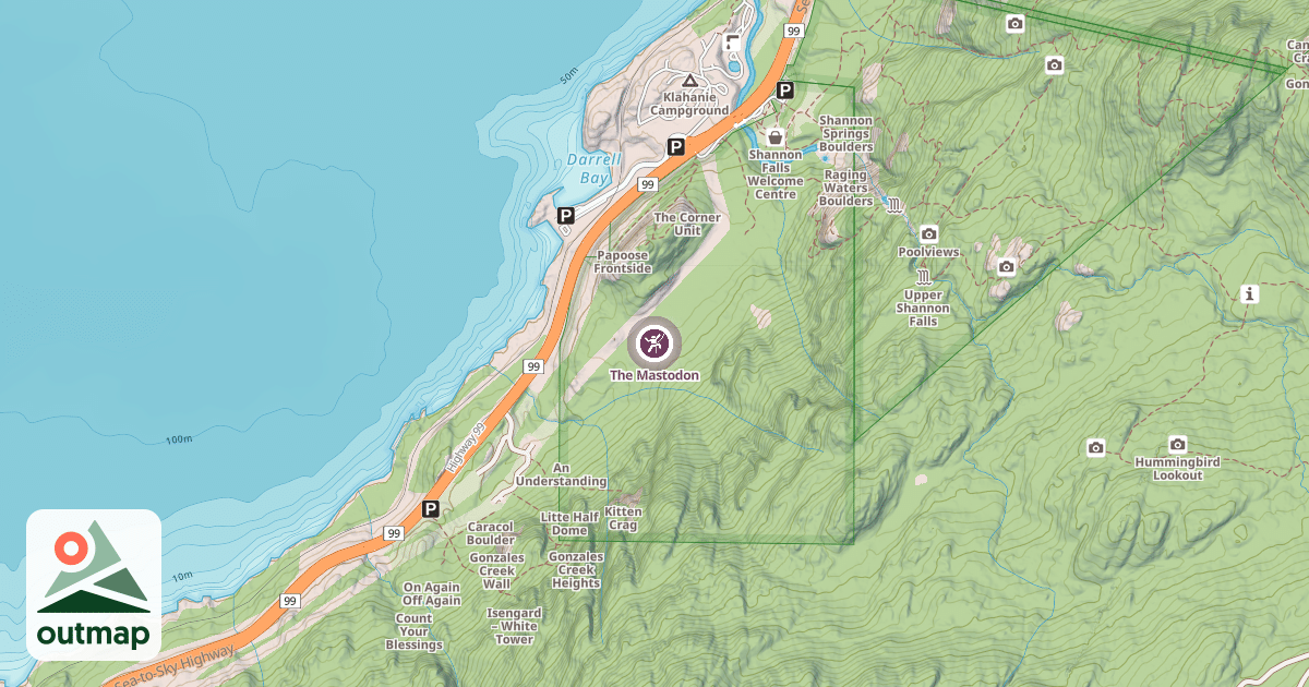 Map of The Mastodon