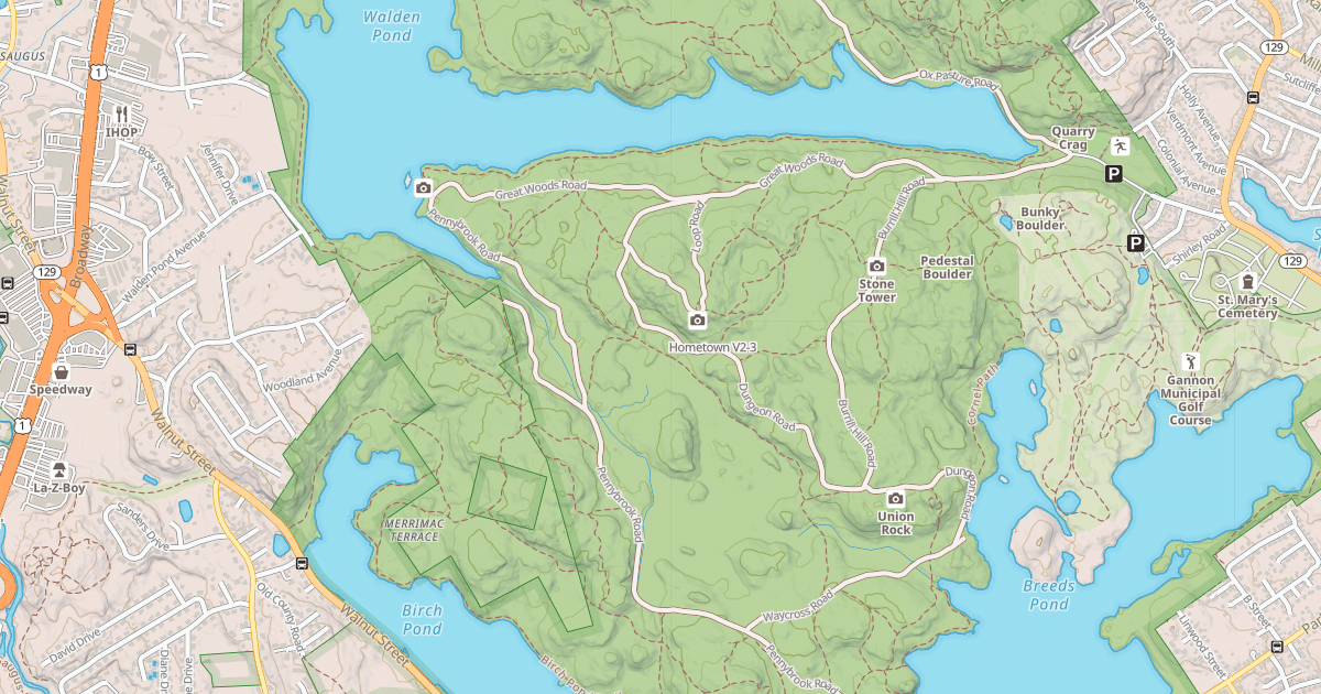 Map preview of Hometown