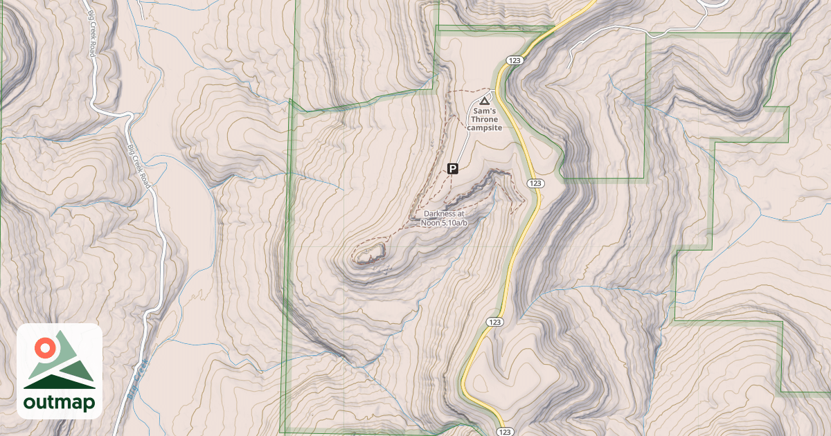 Map of Darkness at Noon
