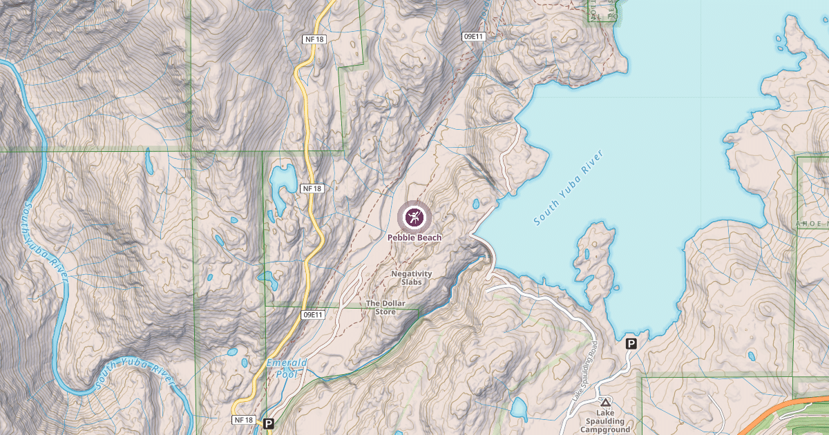 Map preview of Pebble Beach