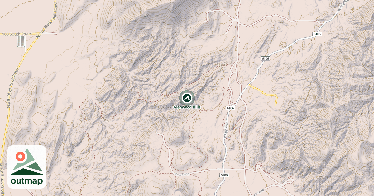 Map of Glenwood Hills