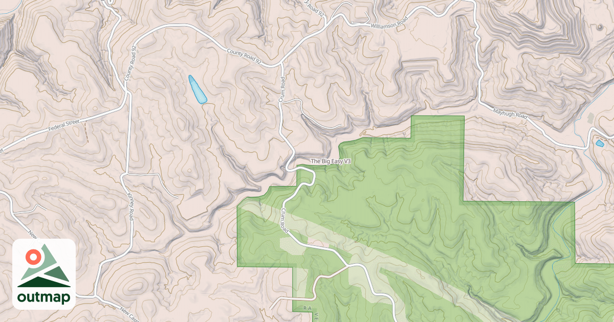 Map of The Big Easy