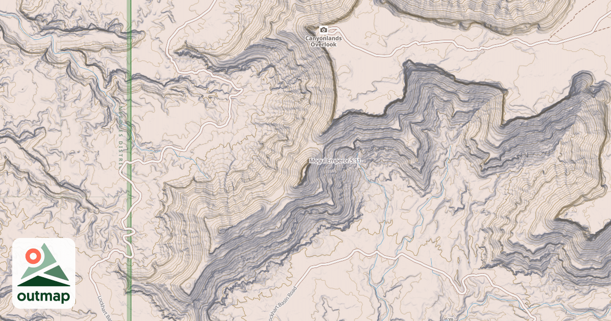 Map of Mogul Emperor