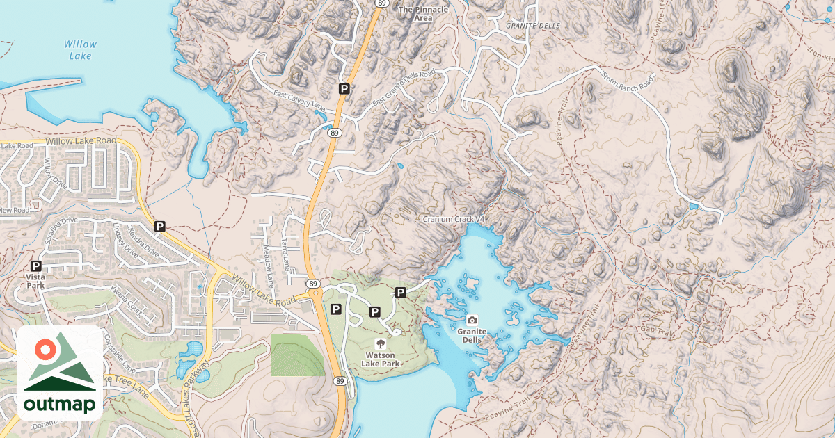 Map of Cranium Crack