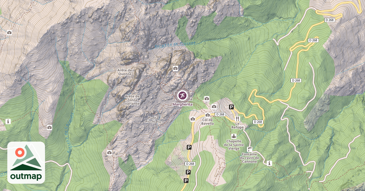 Map of Margherita