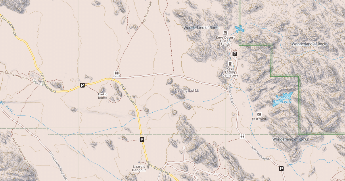 Map preview of Breaking Bad