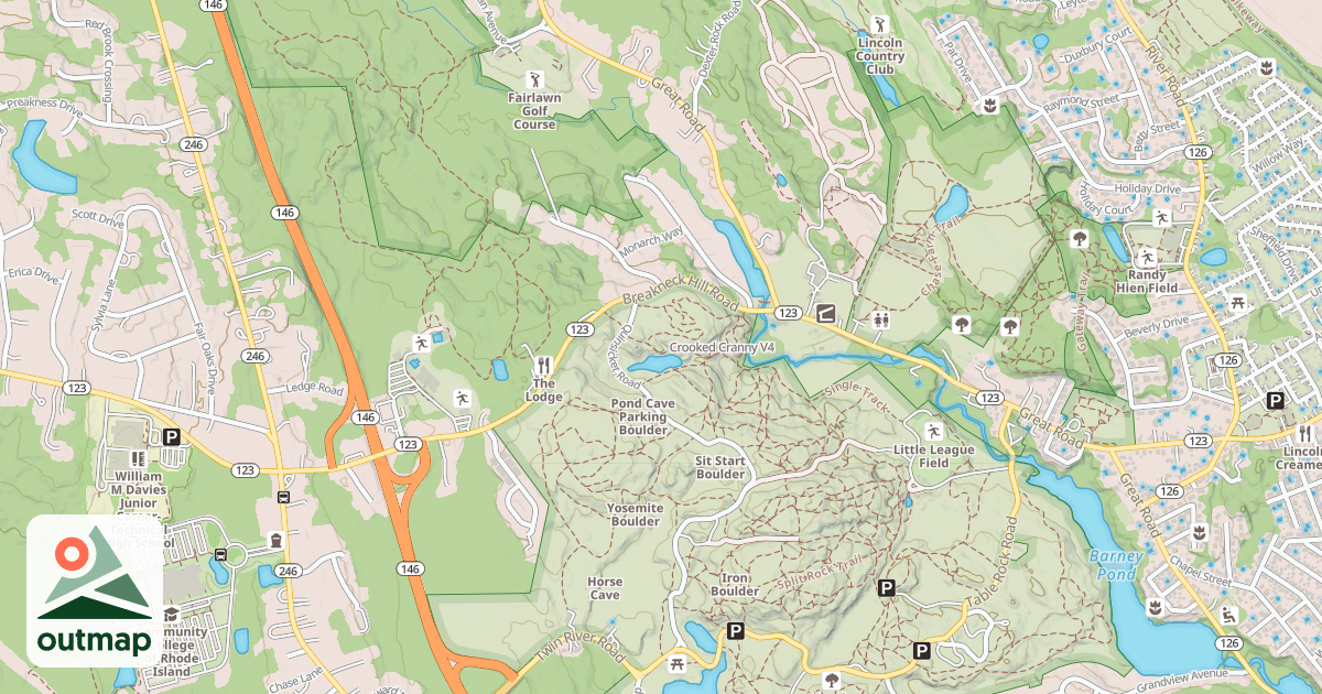 Map of Crooked Cranny