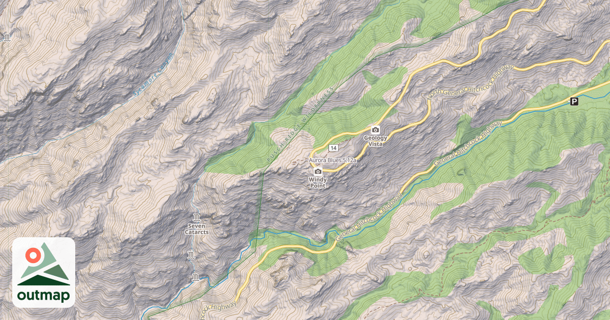 Map of Aurora Blues