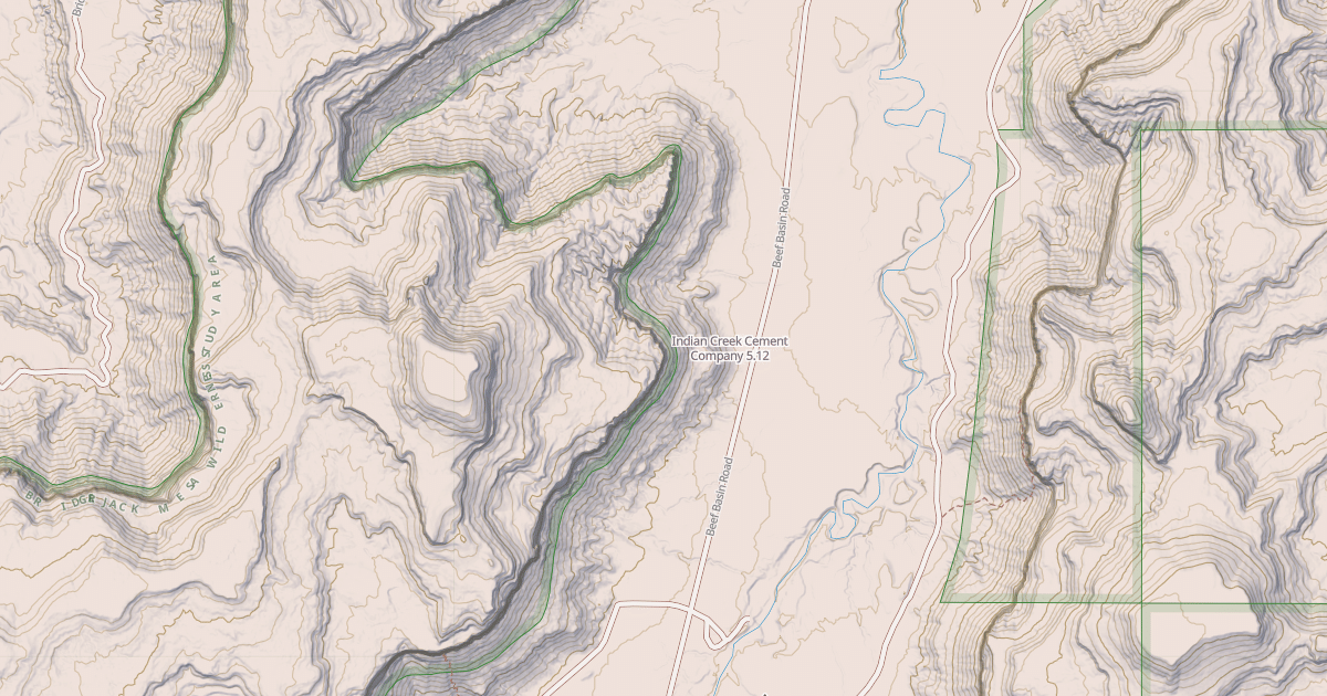 Map preview of Indian Creek Cement Company