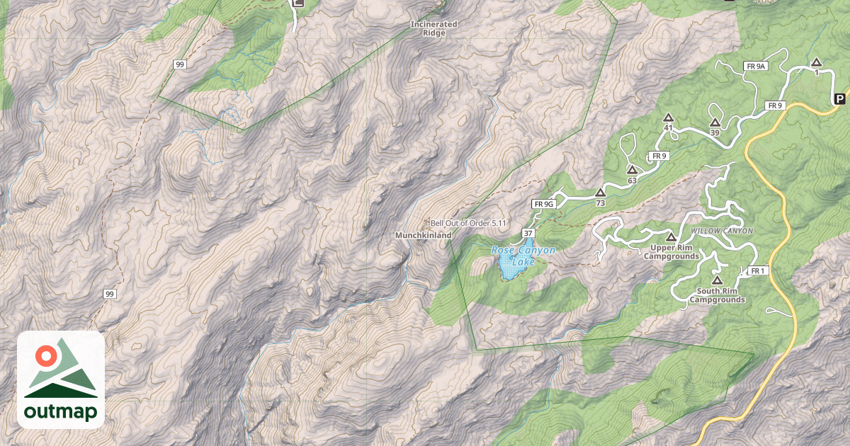 Map of Bell Out of Order