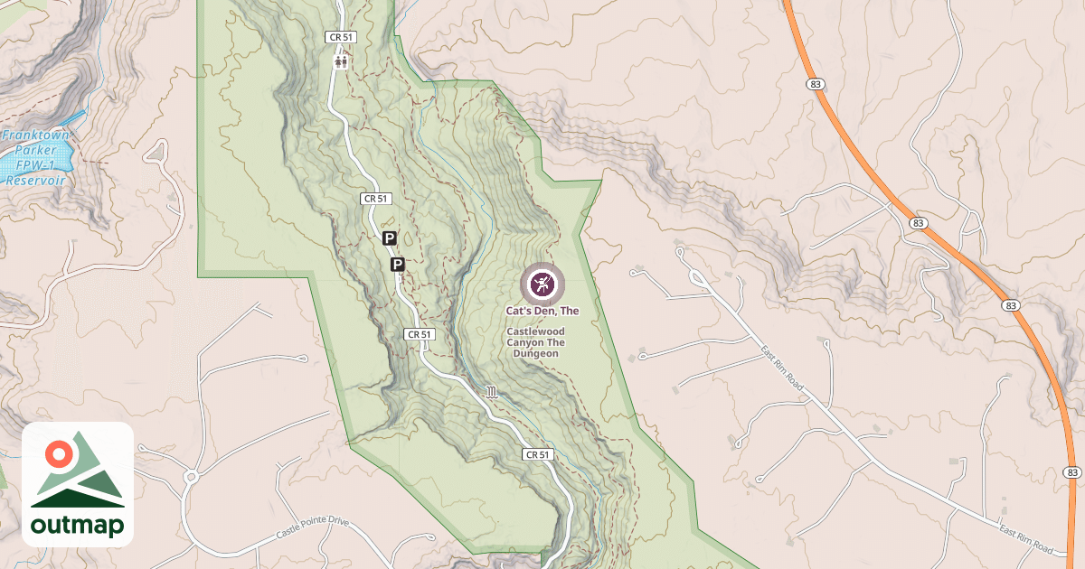 Map of Cat's Den, The