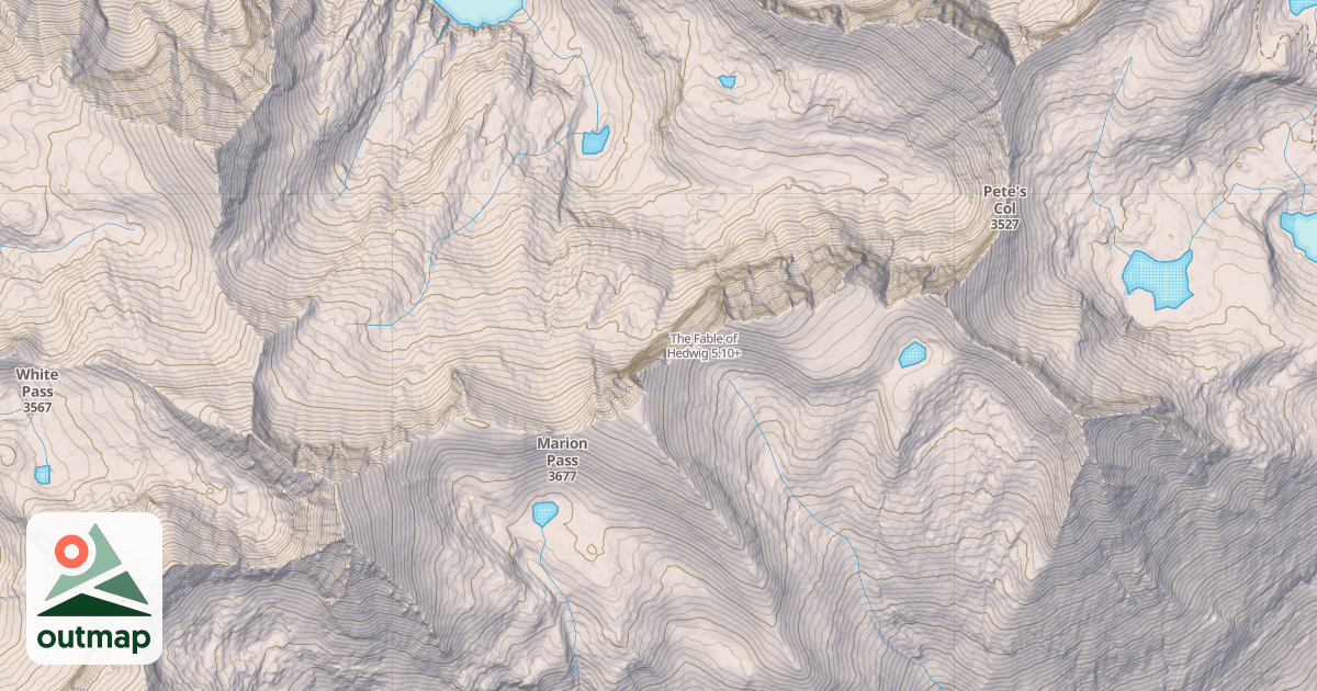 Map of The Fable of Hedwig