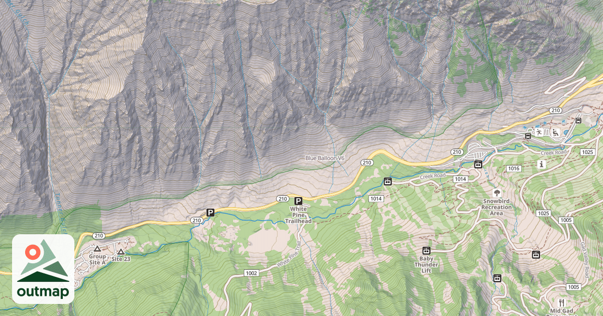 Map of Blue Balloon