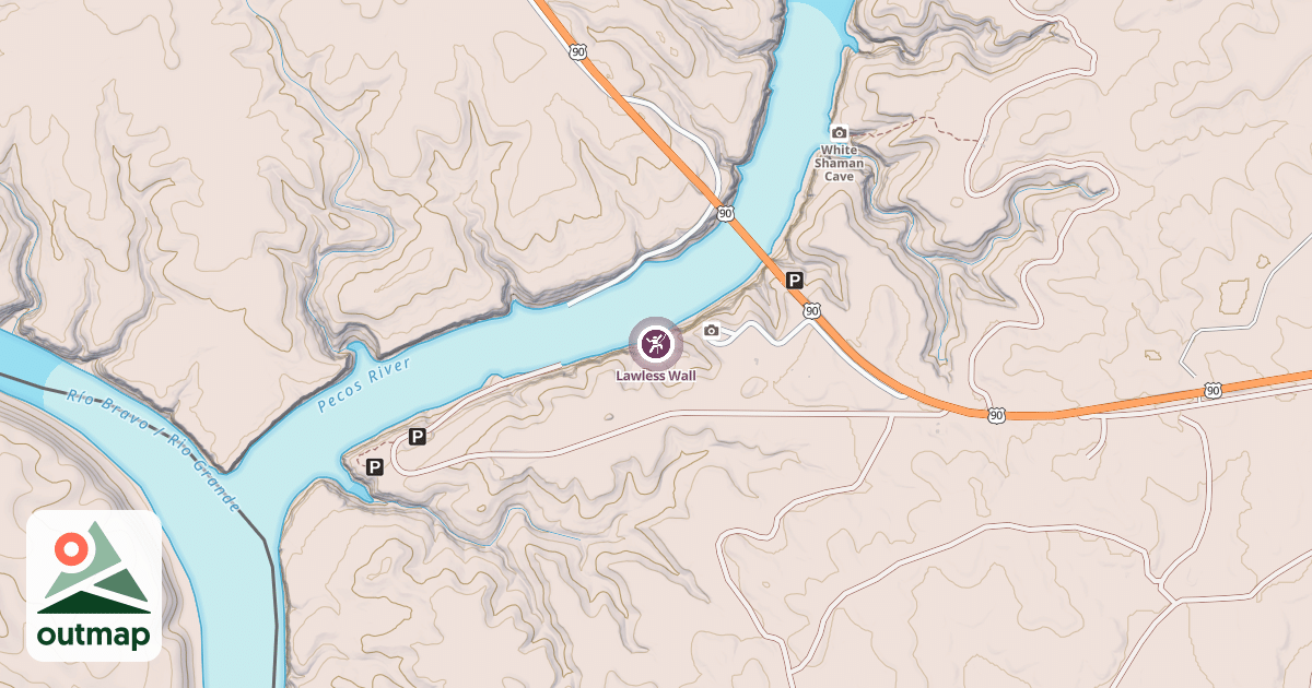 Map of Lawless Wall
