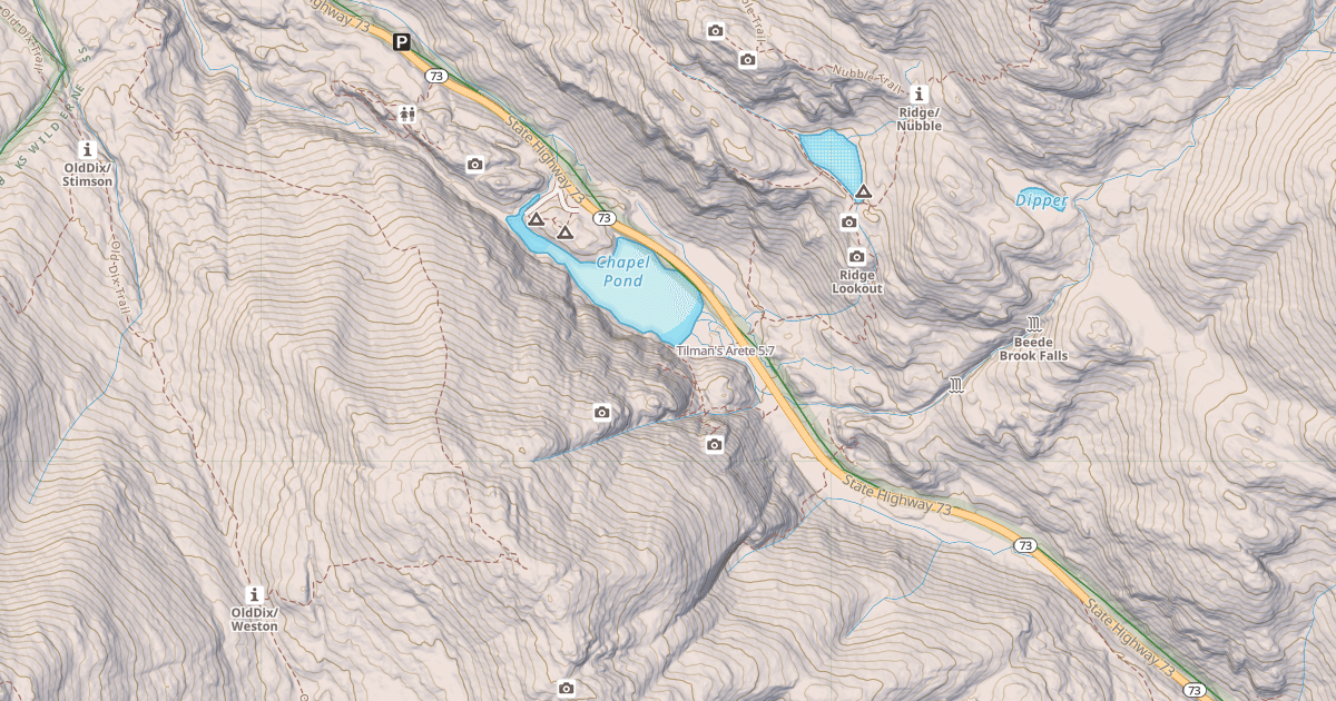 Map preview of Tilman's Arete
