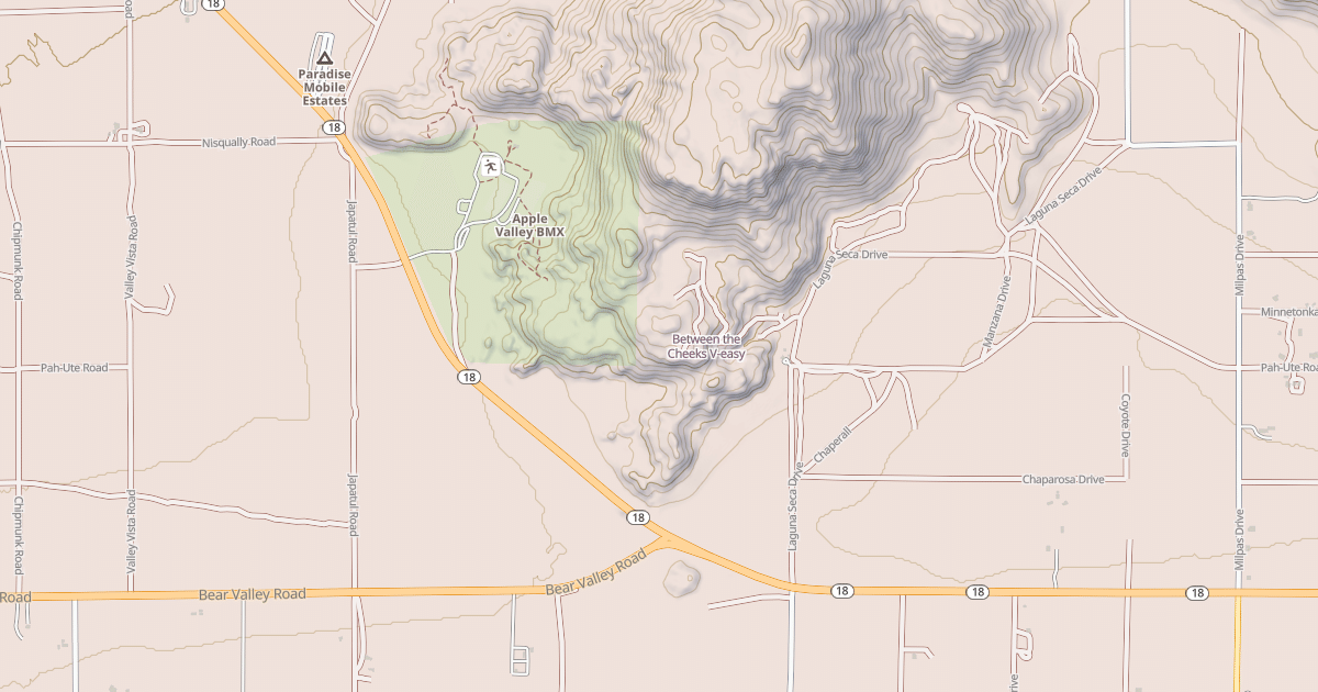 Map preview of Between the Cheeks