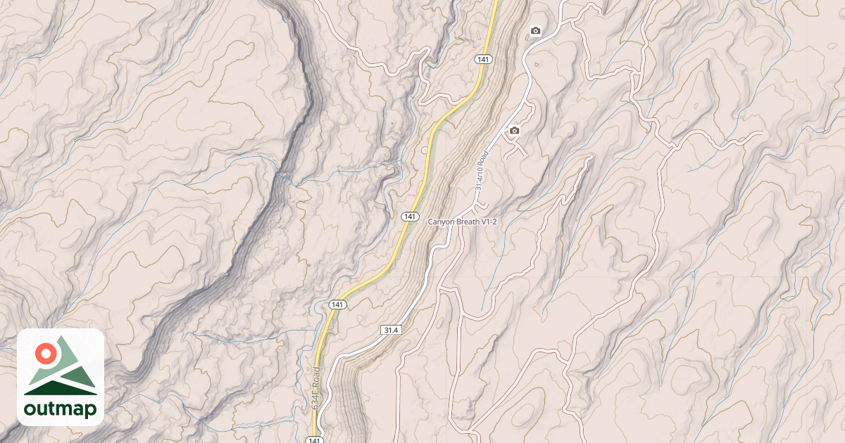 Map of Canyon Breath