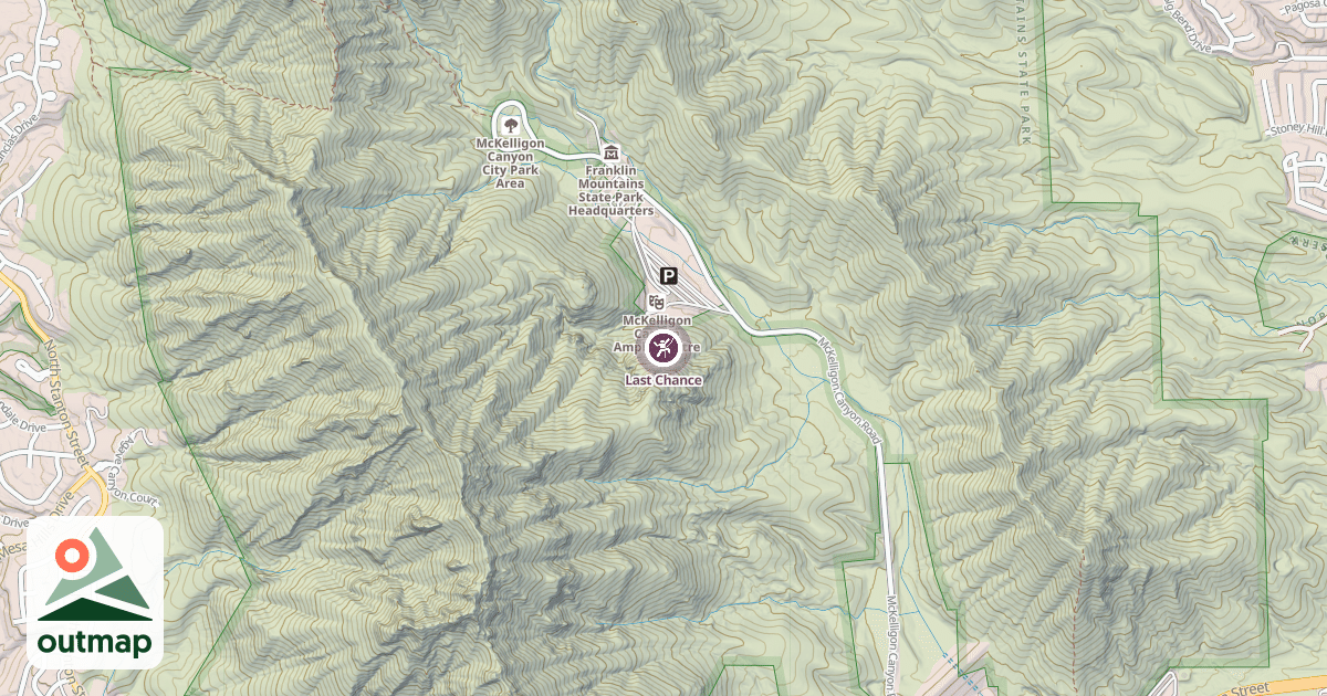 Map of Last Chance