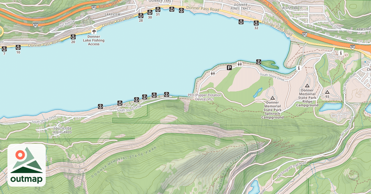 Map of PFD (Pupper Flotation Device)