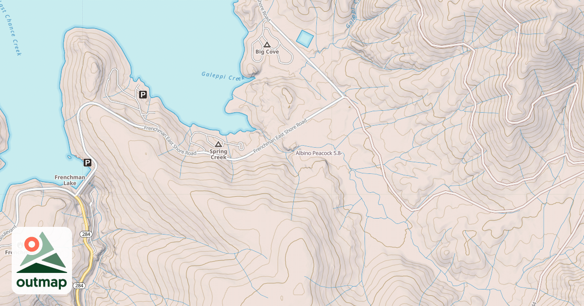 Map of Albino Peacock