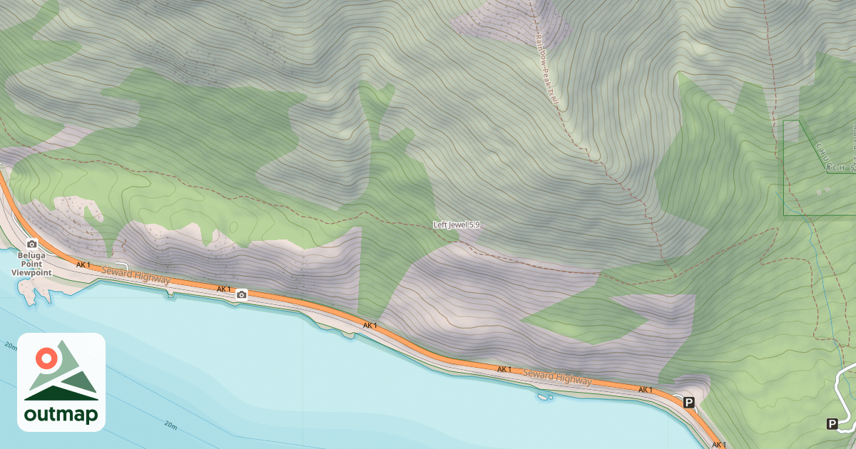 Map of Left Jewel