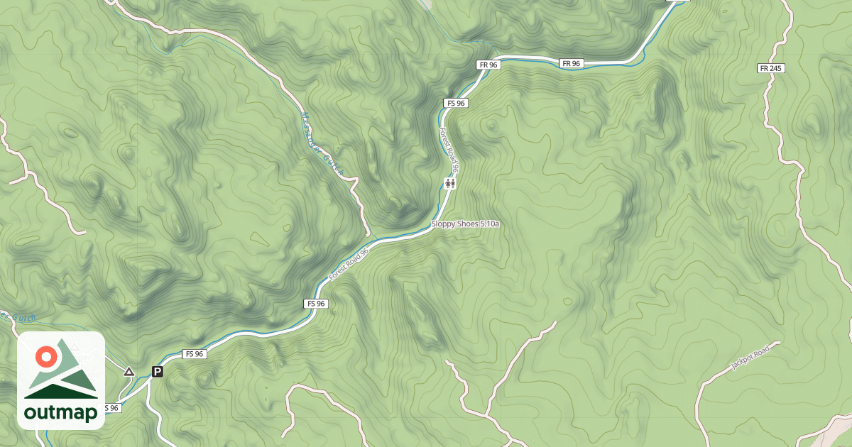 Map of Sloppy Shoes