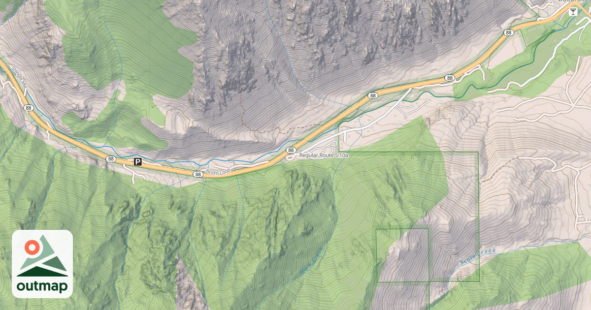 Map of Regular Route