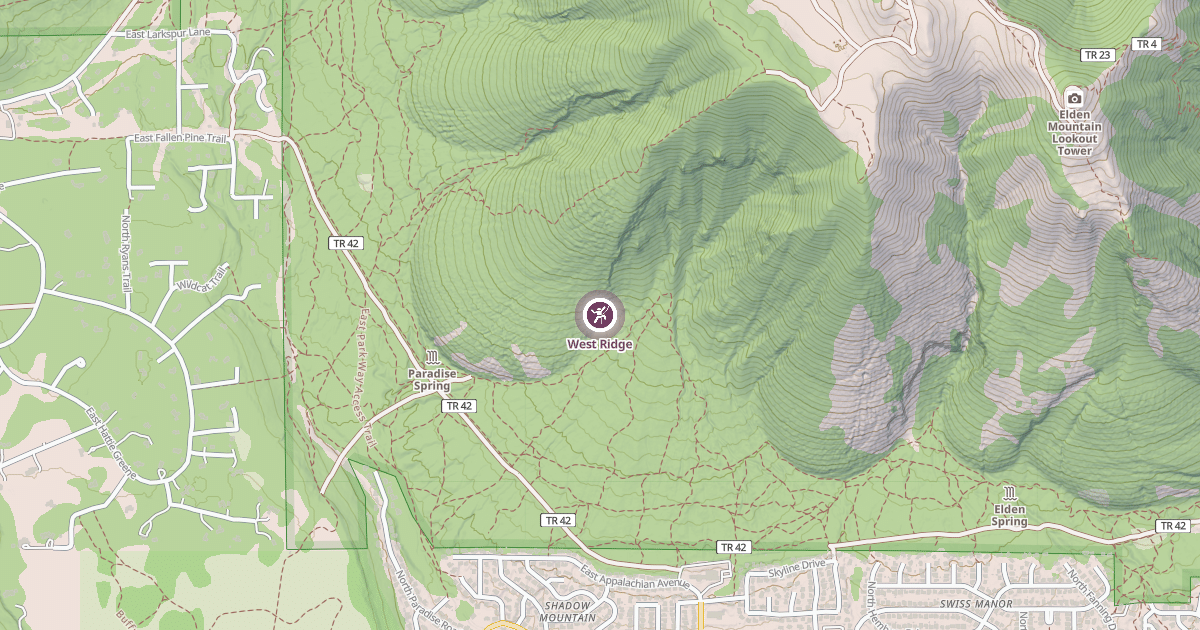 Map preview of West Ridge