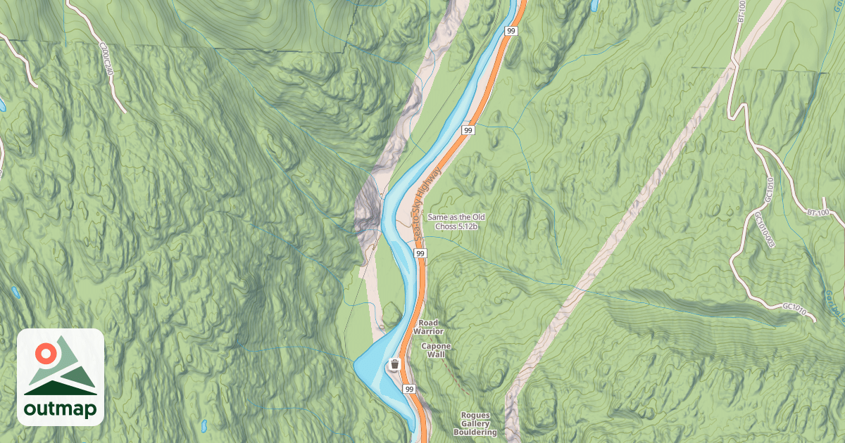 Map of Same as the Old Choss