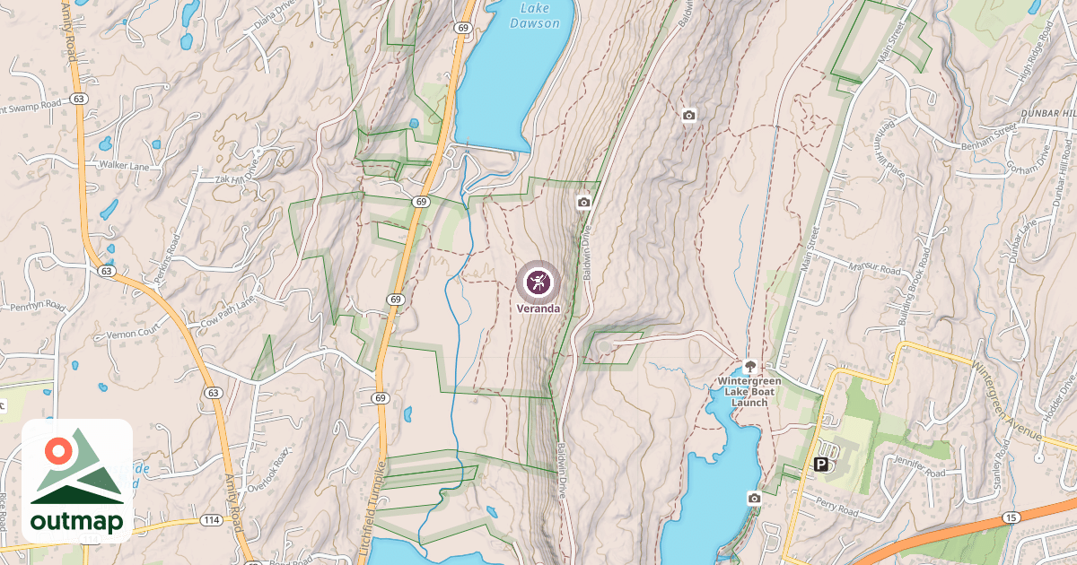 Map of Veranda
