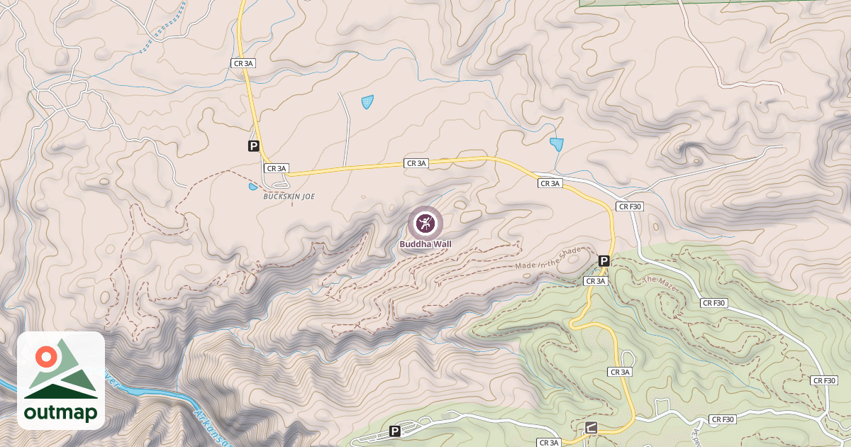 Map of Buddha Wall