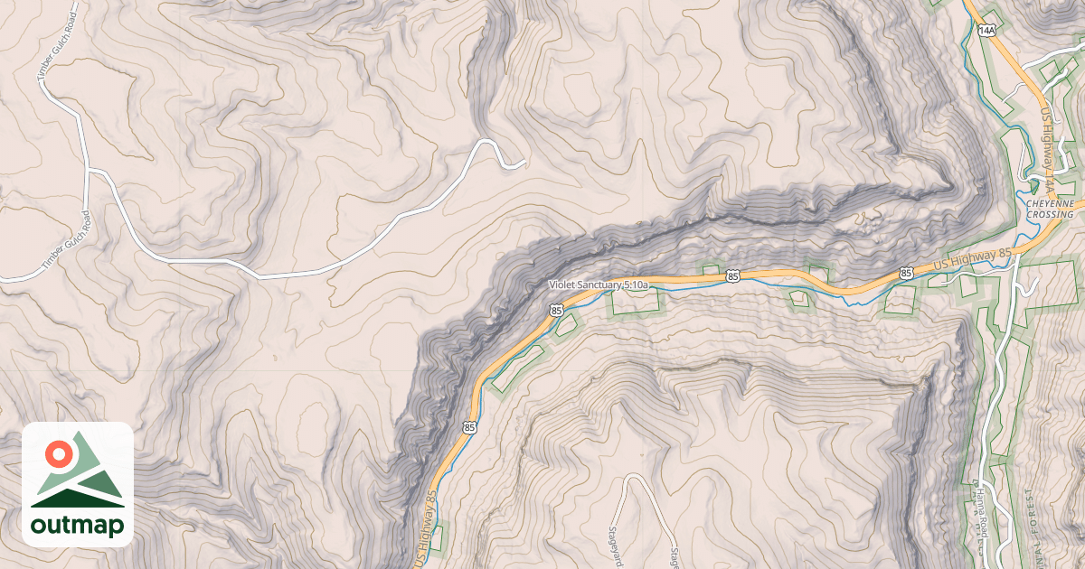 Map of Violet Sanctuary