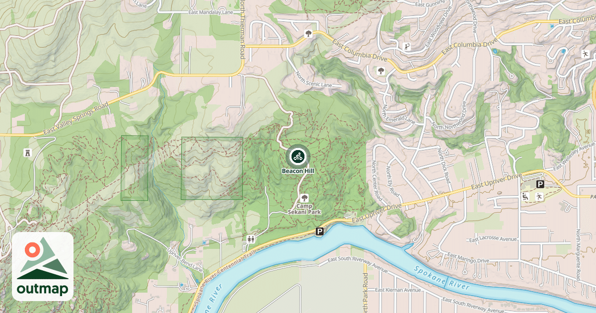 Map of Beacon Hill