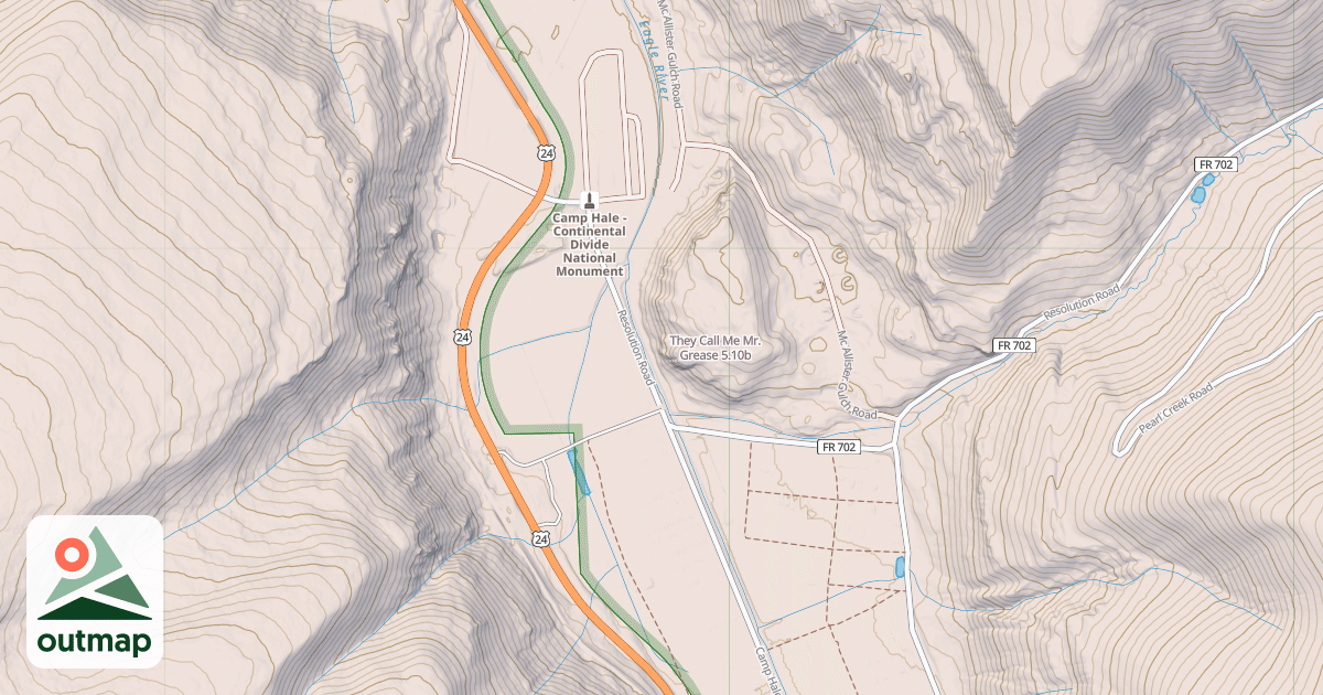 Map of They Call Me Mr. Grease