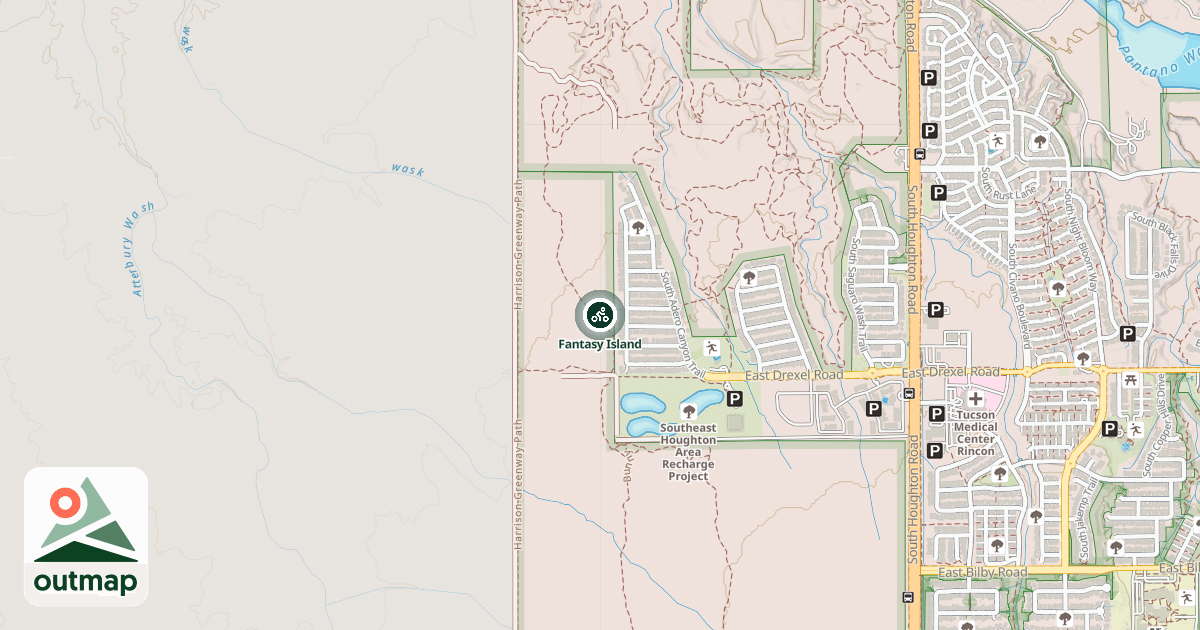Map of Fantasy Island