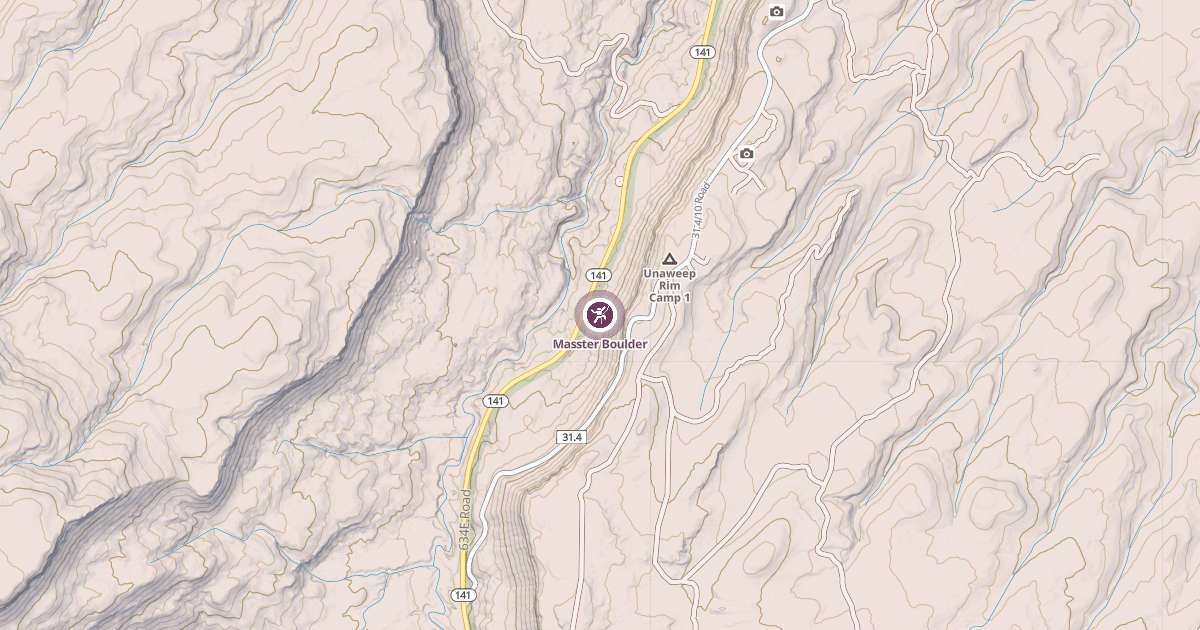 Map preview of Masster Boulder