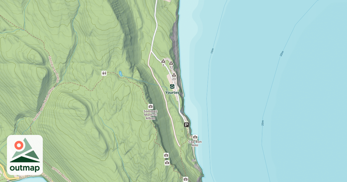 Map of Yourte