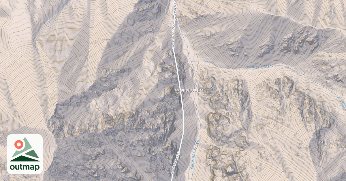 Map of Standard Route