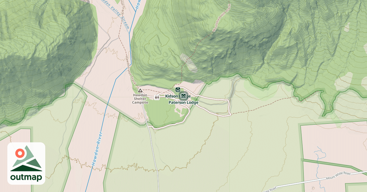 Map of Paterson Lodge