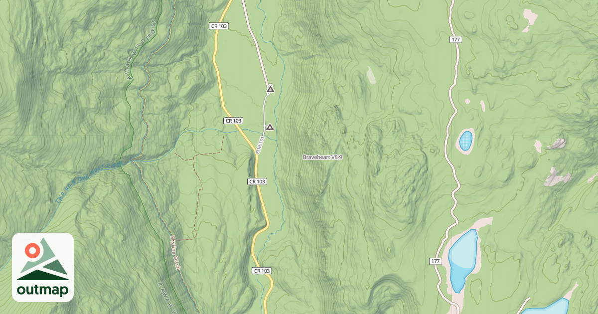 Map of Braveheart