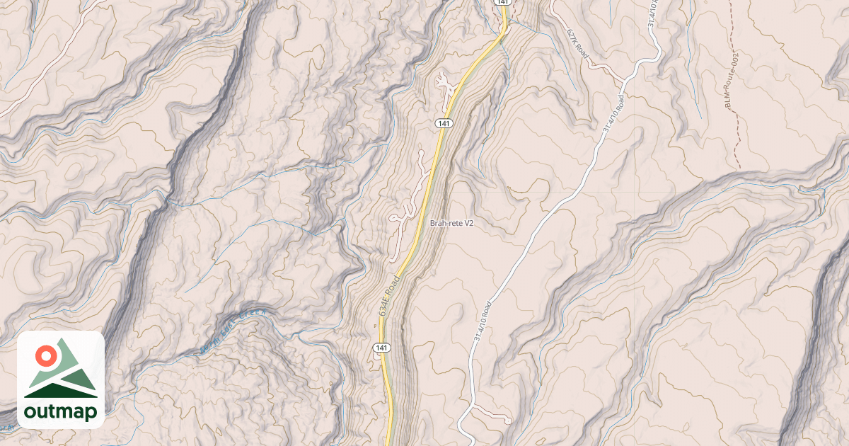 Map of Brah-rete