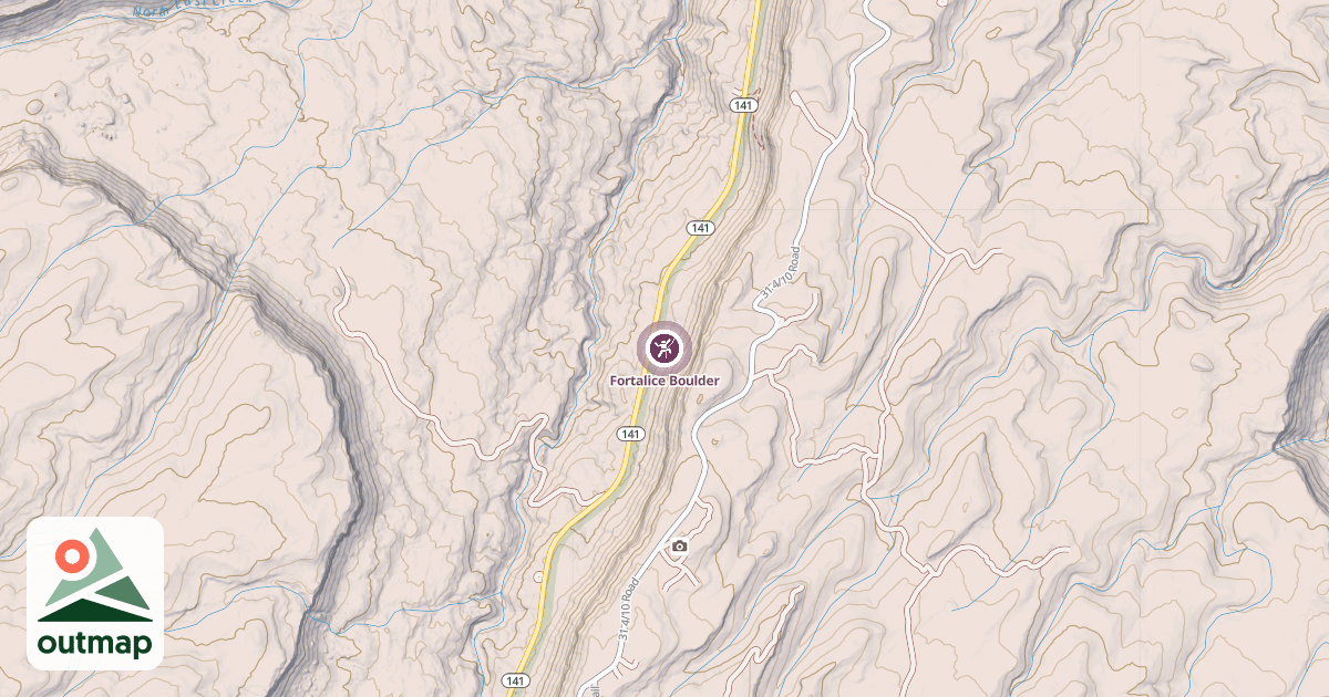Map of Fortalice Boulder