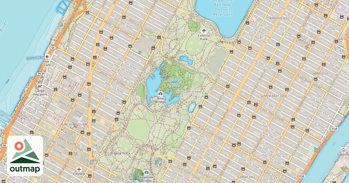 Map of Stay Calm
