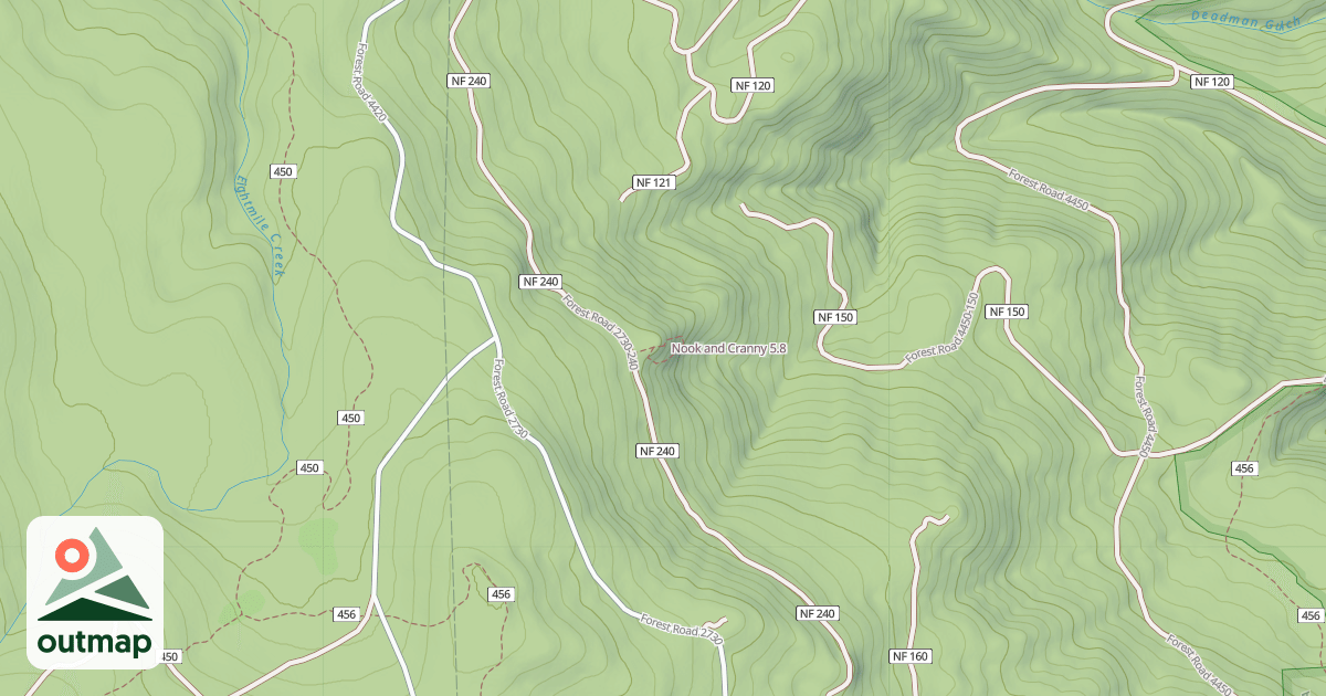 Map of Nook and Cranny