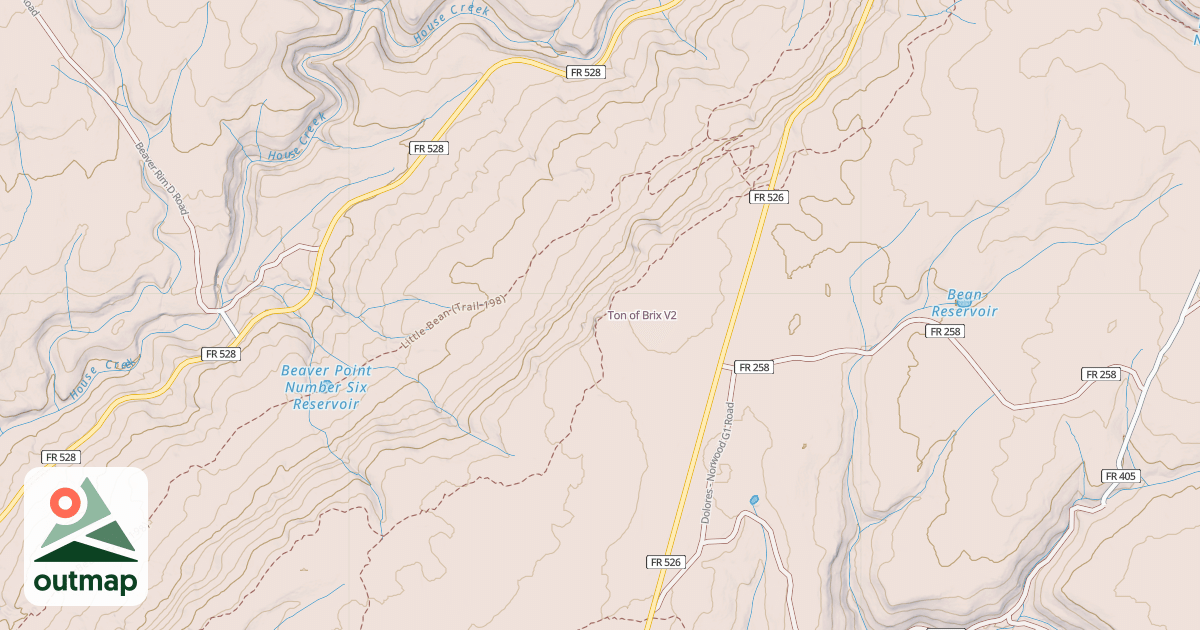 Map of Ton of Brix