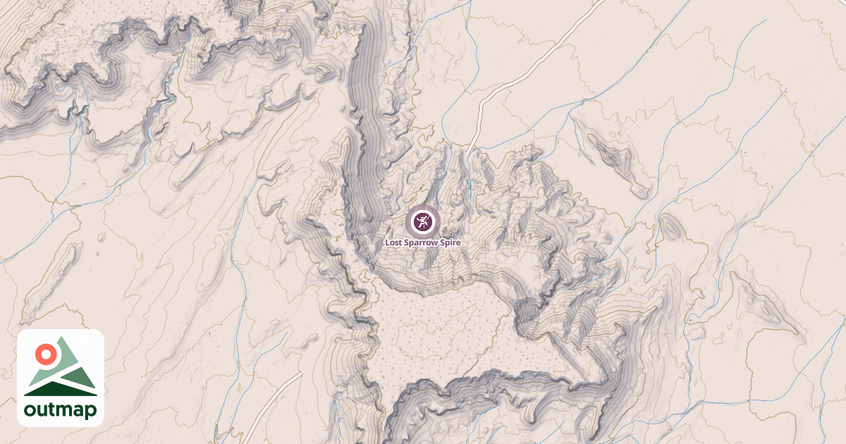 Map of Lost Sparrow Spire