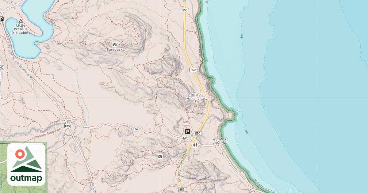 Map of The Water Heater